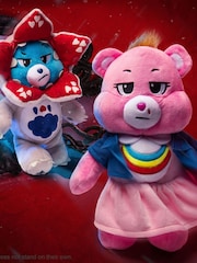 Basic Fun 2 Pack Care Bears Stranger Things Plush Set - Image 1 of 6