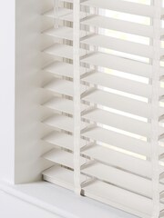 Malvern Cream Natural 50mm Slat Venetian Blind - Image 3 of 5