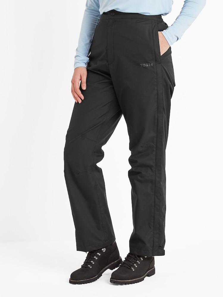 Tog 24 Black Wigton Waterproof Short Trousers - Image 1 of 5