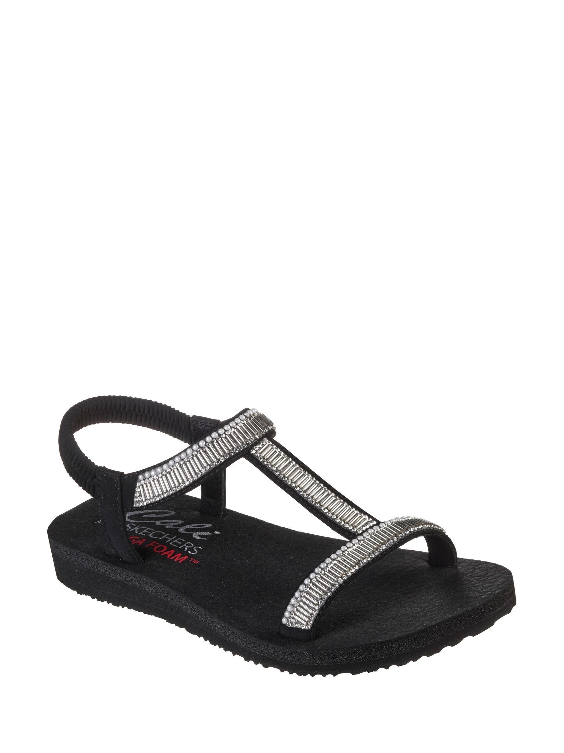Buy Skechers Black Meditation Womens Sandals from the Next UK online shop