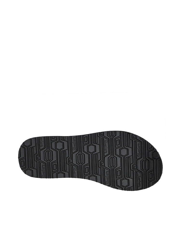 Skechers Black Meditation Womens Sandals - Image 9 of 9