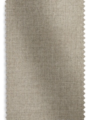 Tailored Linen Look Mocha Brown Norbury Collection Luxe Arm Dining Chair - Image 8 of 9