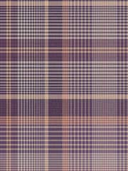 Graham & Brown Purple Heritage Plaid 10M Wallpaper - Image 3 of 3