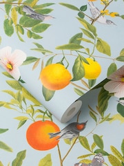 Graham & Brown Blue Amalfi 10M Wallpaper - Image 2 of 3