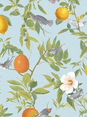 Graham & Brown Blue Amalfi 10M Wallpaper - Image 3 of 3