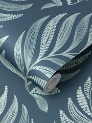 Graham & Brown Blue Botanica Wallpaper Wallpaper - Image 2 of 3