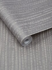 Graham & Brown Silver Bamboo Texture 10M Wallpaper - Image 2 of 3