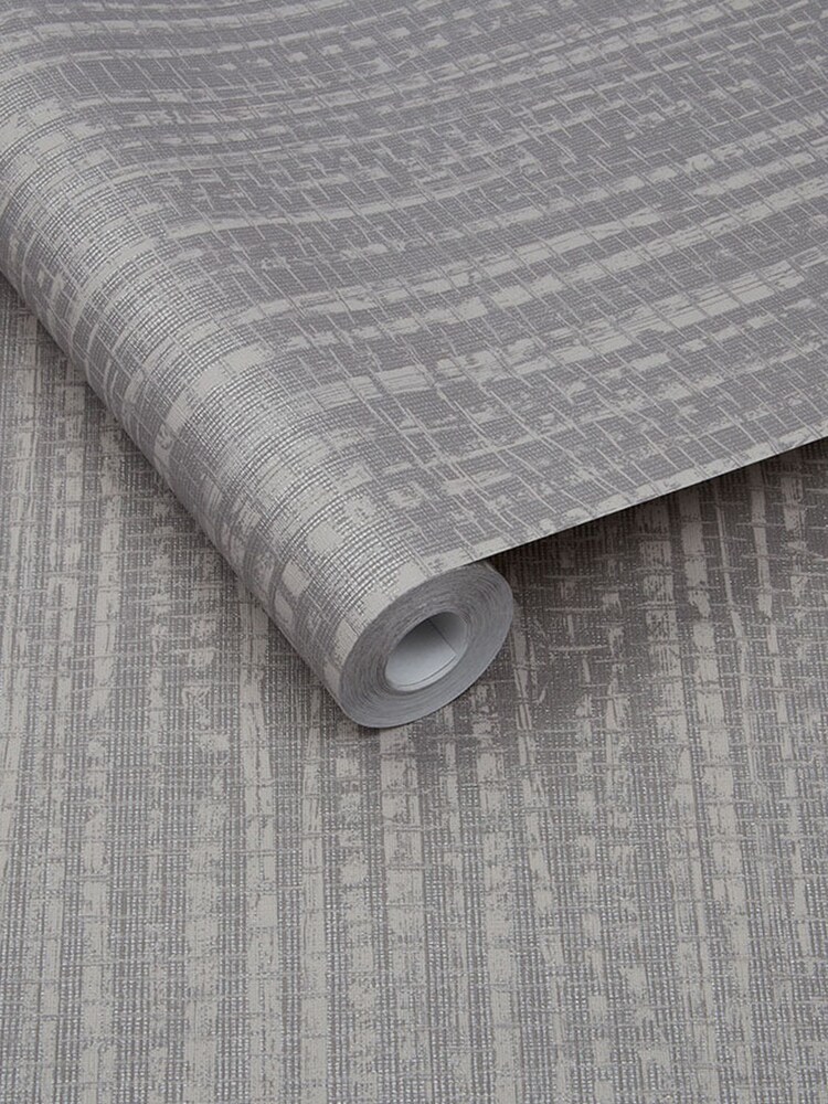 Graham & Brown Silver Bamboo Texture 10M Wallpaper - Image 2 of 3