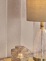 Graham & Brown Beige Baroque Bead Stripe Paste The 10M Wallpaper - Image 1 of 3