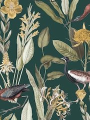 Graham & Brown Green/Yellow Glasshouse 10M Wallpaper - Image 3 of 3