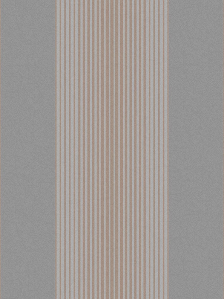 Graham & Brown Grey Lagom Stripe 10M Wallpaper - Image 3 of 3