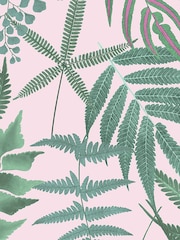 Graham & Brown Blush Pink Midsummer Wallpaper Sample - Image 3 of 3