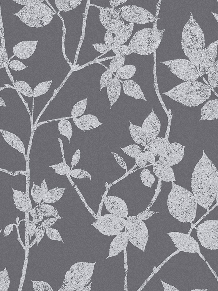 Graham & Brown Pepper Grey Luna Wallpaper Sample - Image 3 of 3