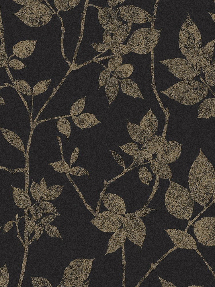 Graham & Brown Charcoal Grey Luna Wallpaper Sample - Image 3 of 3