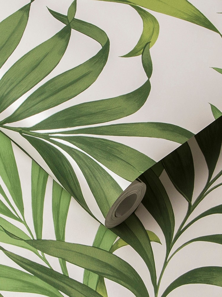 Graham & Brown Lush Green Yasuni Wallpaper Sample - Image 2 of 3