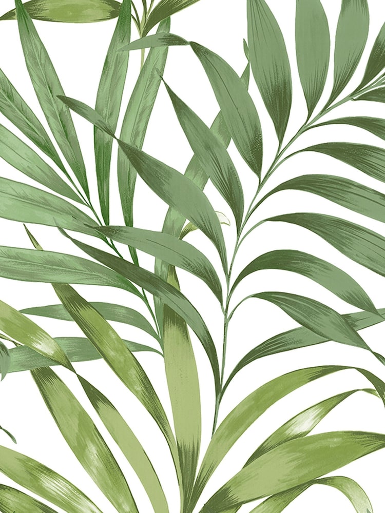 Graham & Brown Lush Green Yasuni Wallpaper Sample - Image 3 of 3