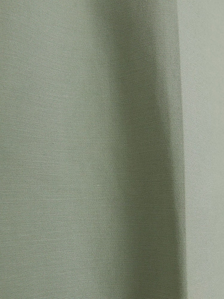 River Island Green Tapered Fit Chino Trousers With Belt Loops - Image 6 of 6
