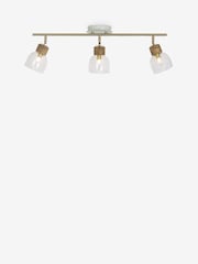 Clear Torsten 3 Light Spot Flush Ceiling Light - Image 4 of 5