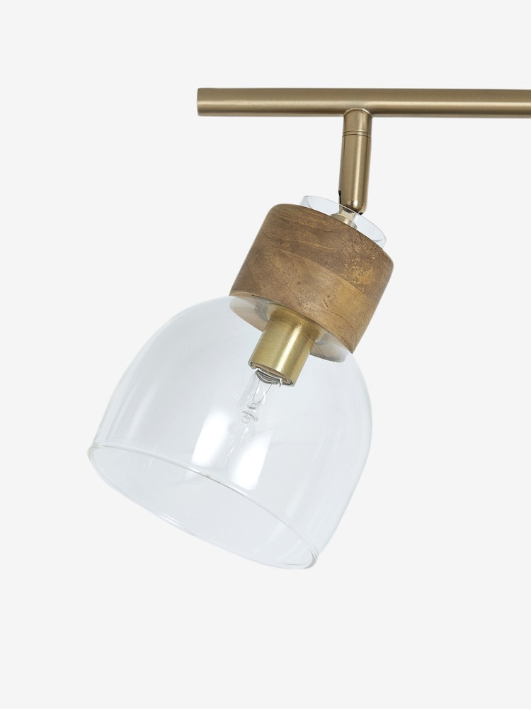 Clear Torsten 3 Light Spot Flush Ceiling Light - Image 5 of 5