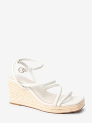 Weiß - Forever Comfort® Schuhe mit Riemen und eckiger Zehenpartie - Bild 3 von 5