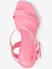 Pink Regular/Wide Fit Forever Comfort® Strappy Skinny Heel Sandals - Image 5 of 6