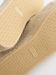 Gold Forever Comfort® Espadrille Flatform Trainers - Image 6 of 6
