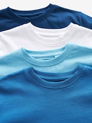 Blues Short Sleeves T-Shirts 4 Pack (3-16yrs) - Image 3 of 4