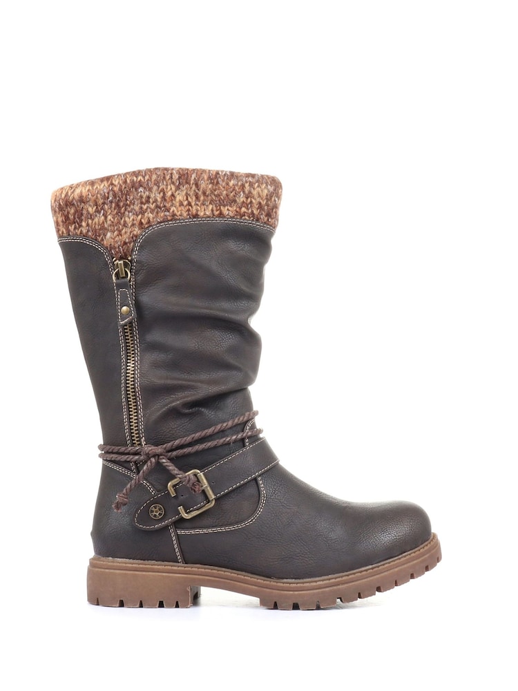 Pavers Womens Wide Fit Casual Mid Calf Boots - Image 1 of 5