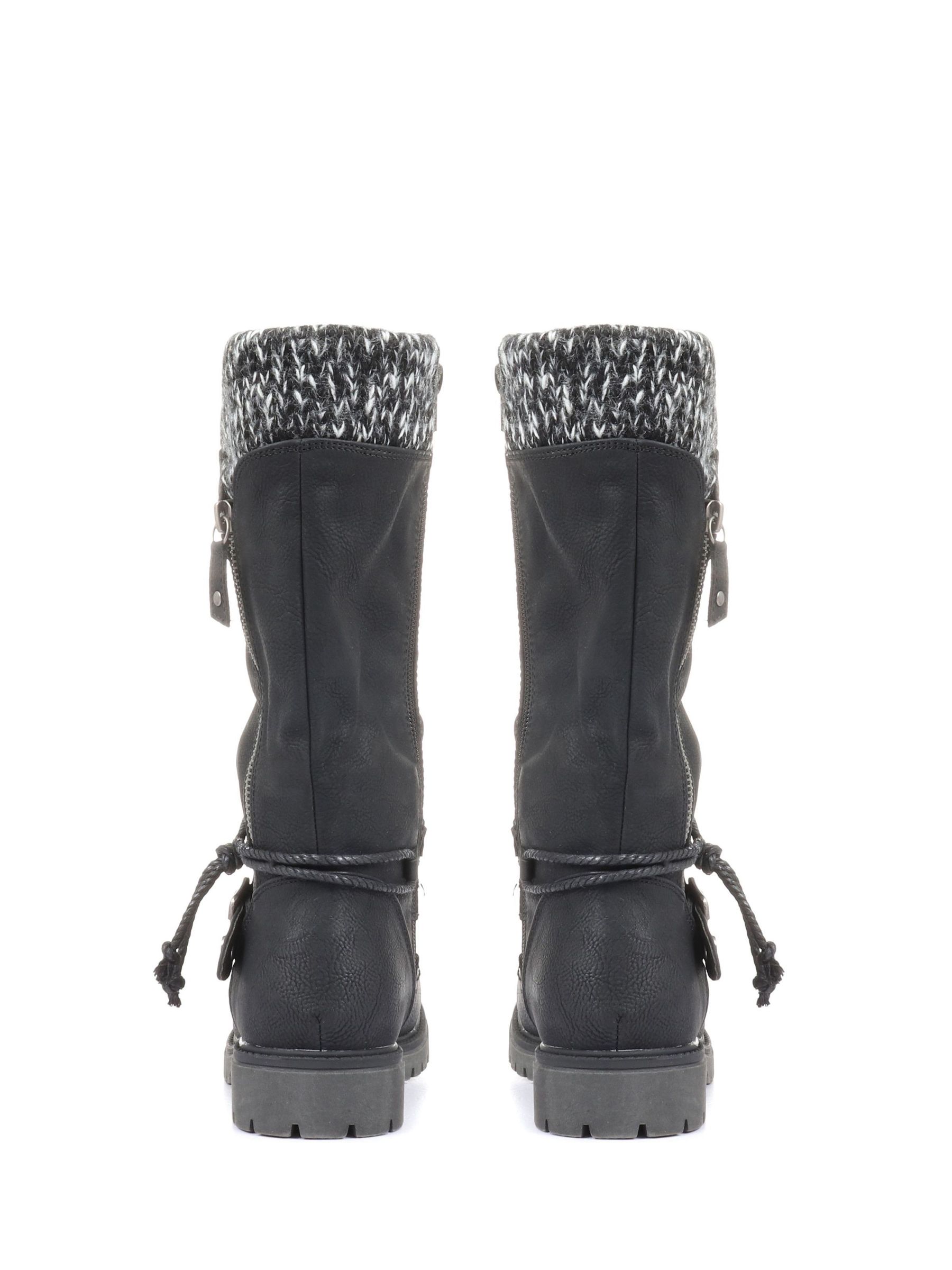 Buy Pavers Womens Wide Fit Casual Mid Calf Boots from Next Luxembourg