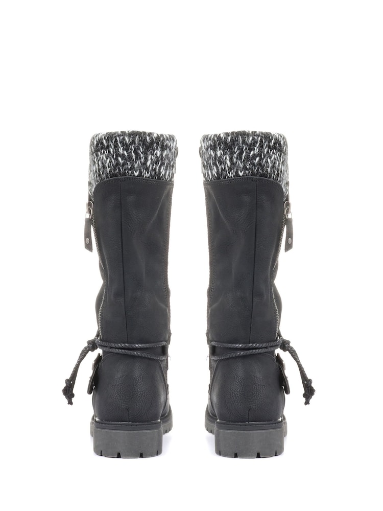 Pavers Womens Wide Fit Casual Mid Calf Boots - Image 1 of 5