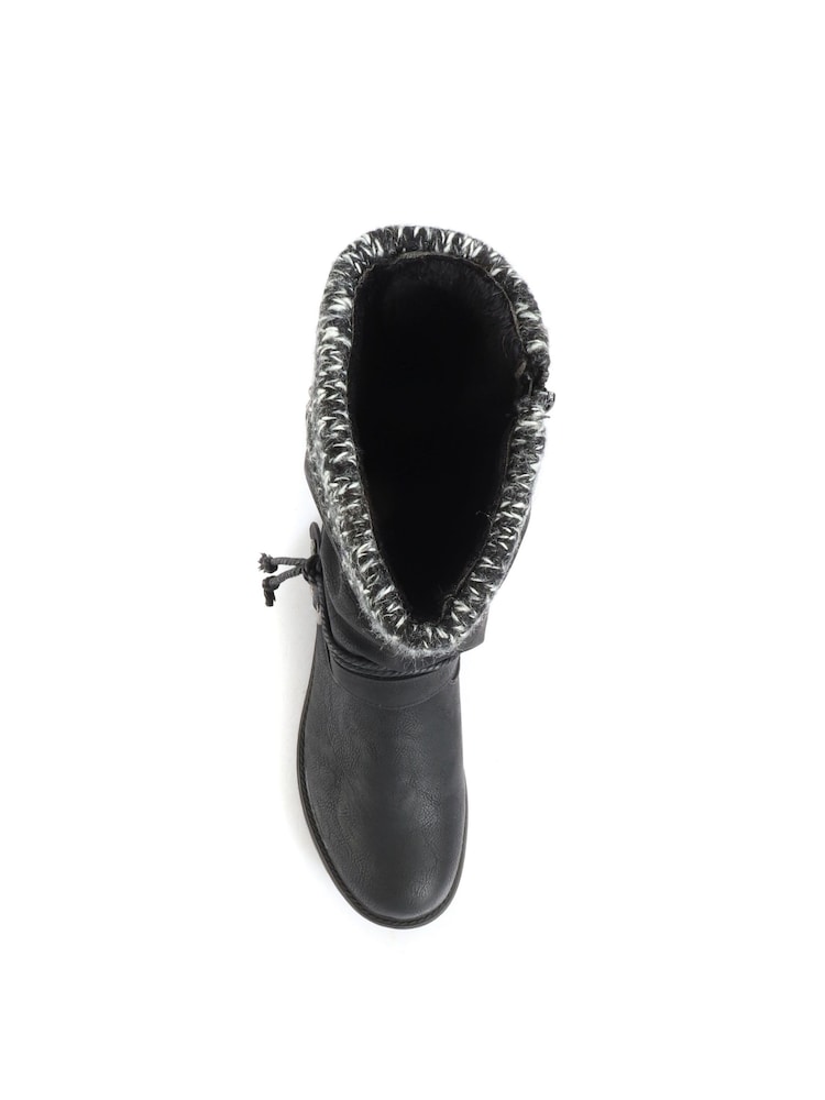 Pavers Womens Wide Fit Casual Mid Calf Boots - Image 2 of 5
