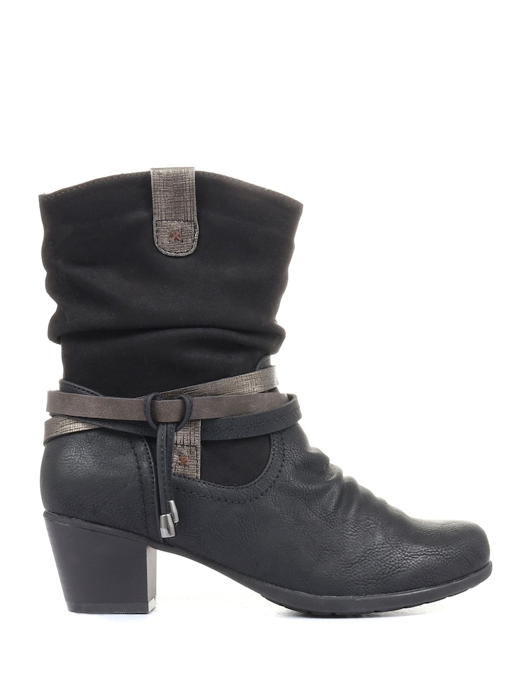 Pavers Ladies Heeled Mid Calf Boots - Image 1 of 5