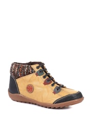 Loretta Ladies Leather Ankle Boots - Image 3 of 6