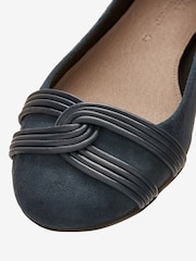 Mornarsko modra - Balerinke z vozli Forever Comfort® - Slika 4 iz 4