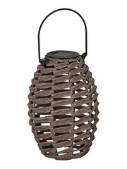 Eglo Grey Solar Wicker Style LED Table Lamp - Image 2 of 2