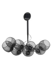 Eglo Black Solar Steel Mesh LED String Lights - Image 2 of 2