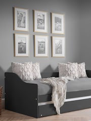 Julian Bowen Black Elba Single Daybed - Image 1 of 4