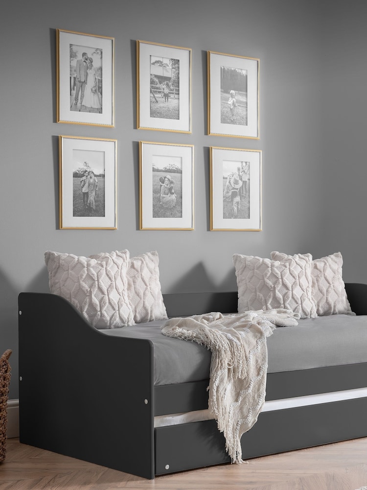 Julian Bowen Black Elba Single Daybed - Image 1 of 4