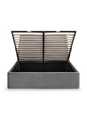 Julian Bowen Grey Frida Storage Ottoman Bed - Image 4 of 6
