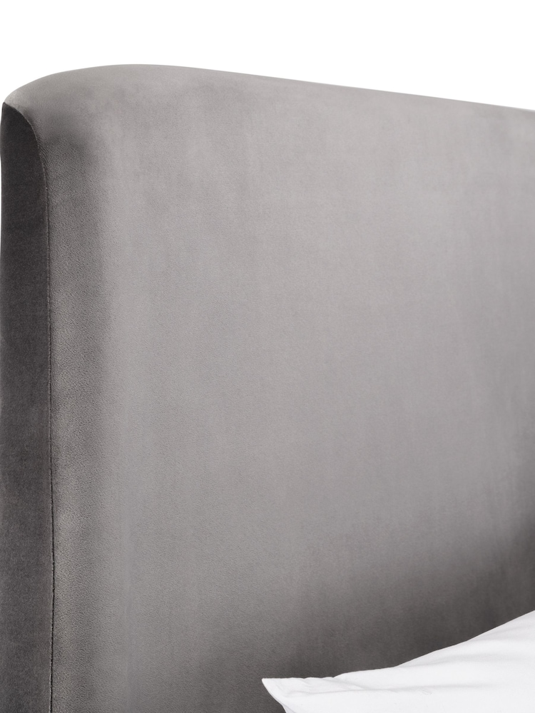 Julian Bowen Grey Frida Storage Ottoman Bed - Image 7 of 7