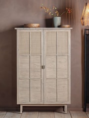 Gallery Home Natural Brogan 2 Door Storage Cabinet - Image 1 of 1