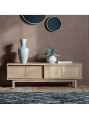 Gallery Home Natural Brogan TV Stand - Image 1 of 2