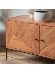 Gallery Home Natural Lilia 4 Door TV Unit - Image 2 of 3