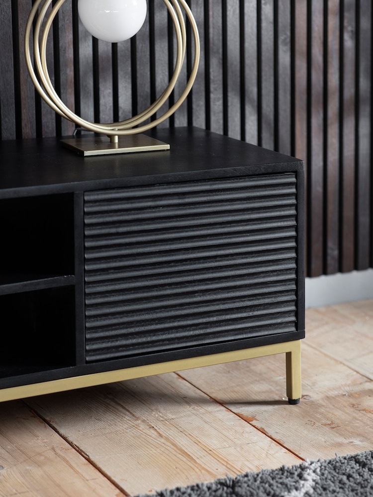 Gallery Home Black Archer TV Stand - Image 2 of 2