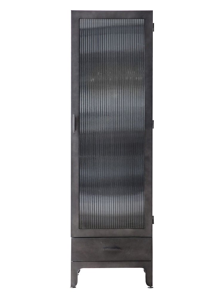 Gallery Home Grey Deja 1 Drawer 1 Door Display Unit - Image 3 of 3