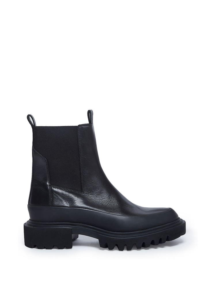 AllSaints Black Harlee Chelsea Boots - Image 1 of 5