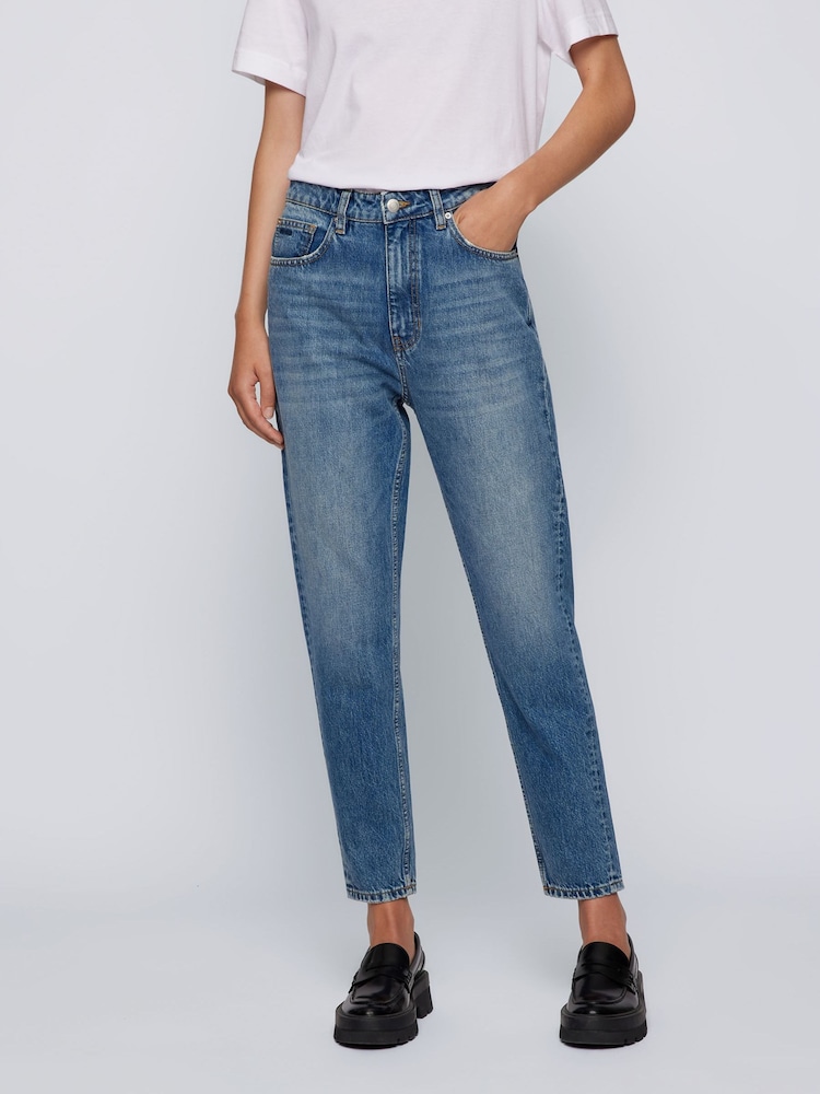 BOSS Blue Modern Mom Jeans - Image 2 of 6