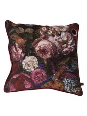 Graham & Brown Purple Allure Floral Cushion - Image 1 of 3