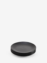Black Bronx Set of 4 Side Plates - Image 3 of 3