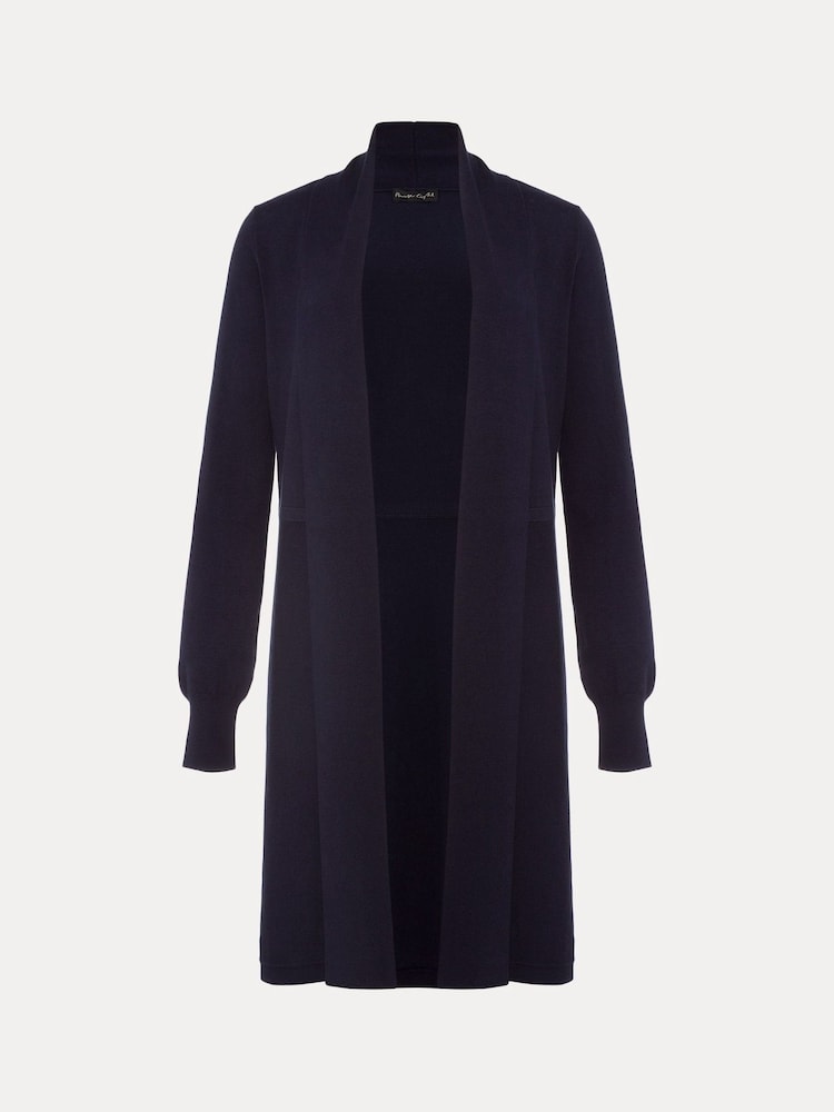 Phase Eight Blue Lili Longline Cardigan - Image 6 of 6 Phase Eight Blue Lili Longline Cardigan - Image 6 of 6